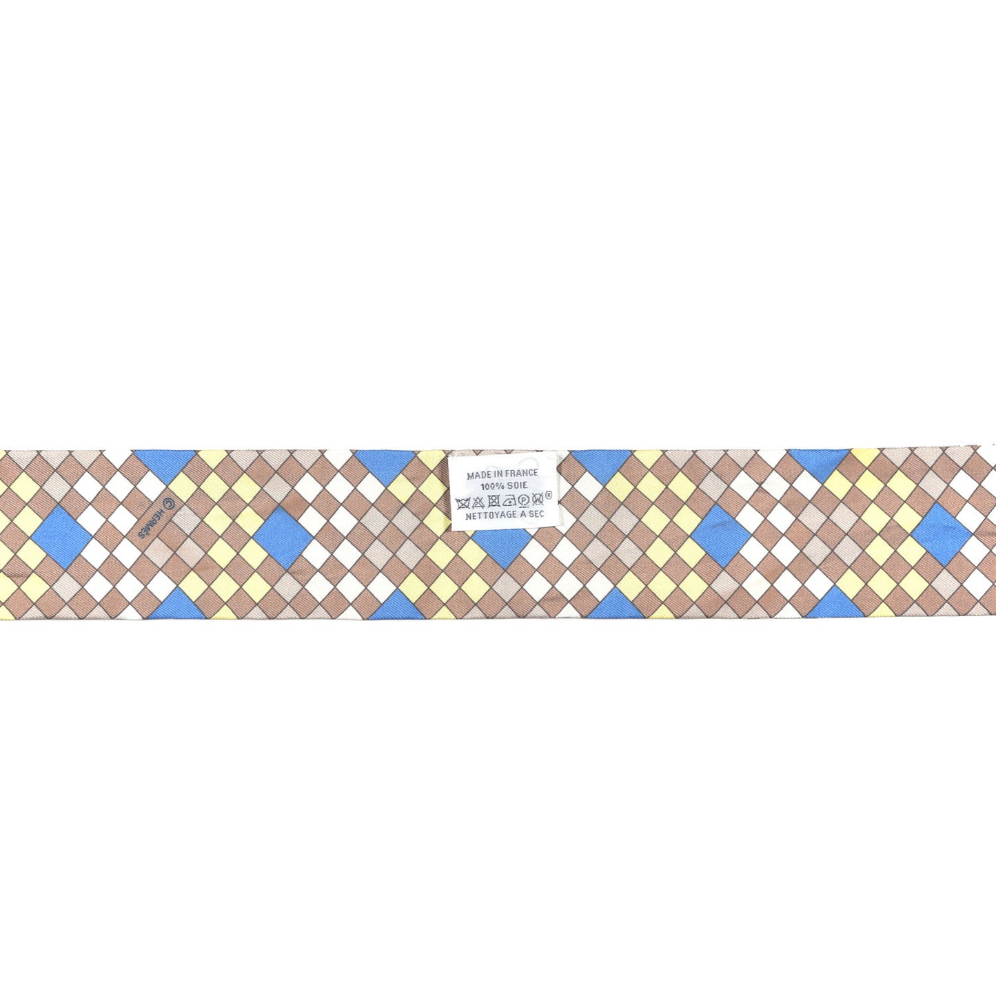Silk Colliers De Chiens Remix Twilly Mastic Bleu Jaune