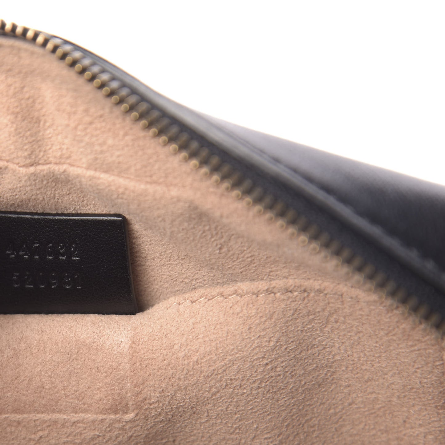 Calfskin Matelasse Small GG Marmont Chain Shoulder Bag Black