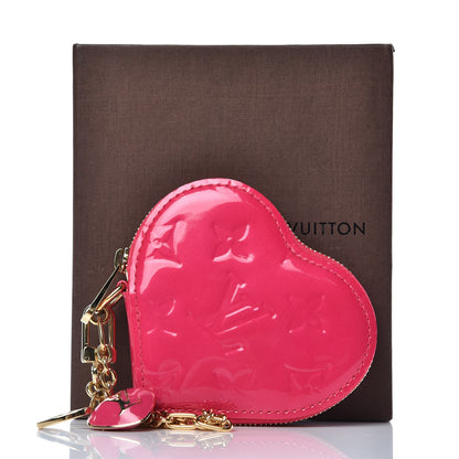 Louis Vuitton Vernis Heart Coin Purse Framboise 7 of 7