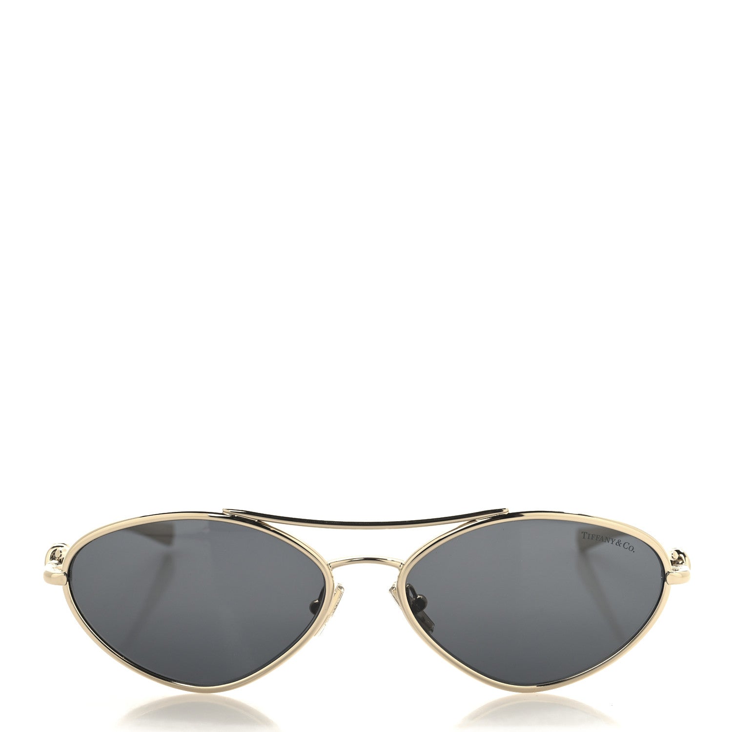 Tiffany Metal Knot Sunglasses TF3117 Pale Gold 2 of 7