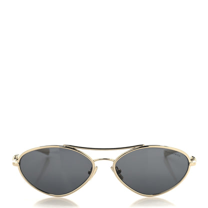 Tiffany Metal Knot Sunglasses TF3117 Pale Gold 2 of 7