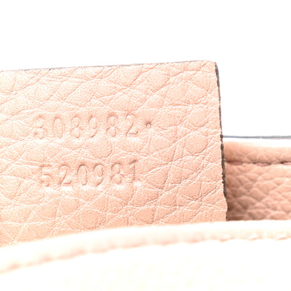 Gucci Pebbled Calfskin Medium Soho Chain Shoulder Bag Camelia 13 of 23