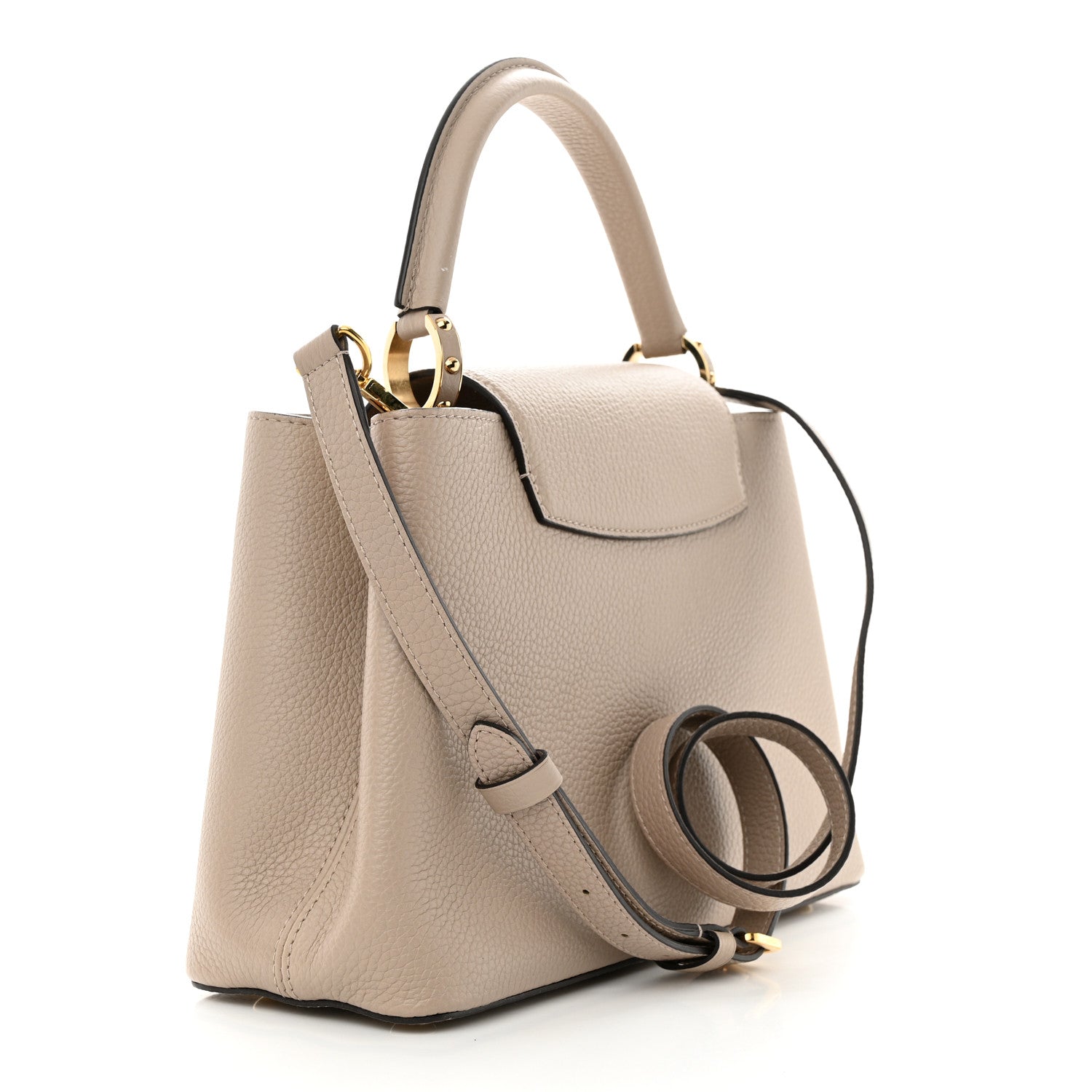 Louis Vuitton Taurillon Capucines PM Galet 3 of 12