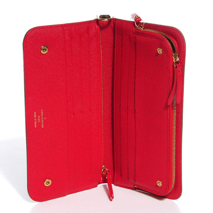 Louis Vuitton Monogram Insolite Wallet Red 6 of 7