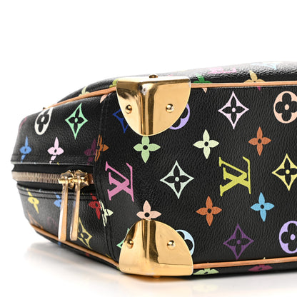Louis Vuitton Monogram Multicolor Trouville Black 9 of 12