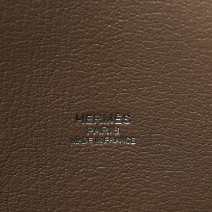 Hermes Taurillon Clemence Swift Jypsiere 31 Etoupe 6 of 10