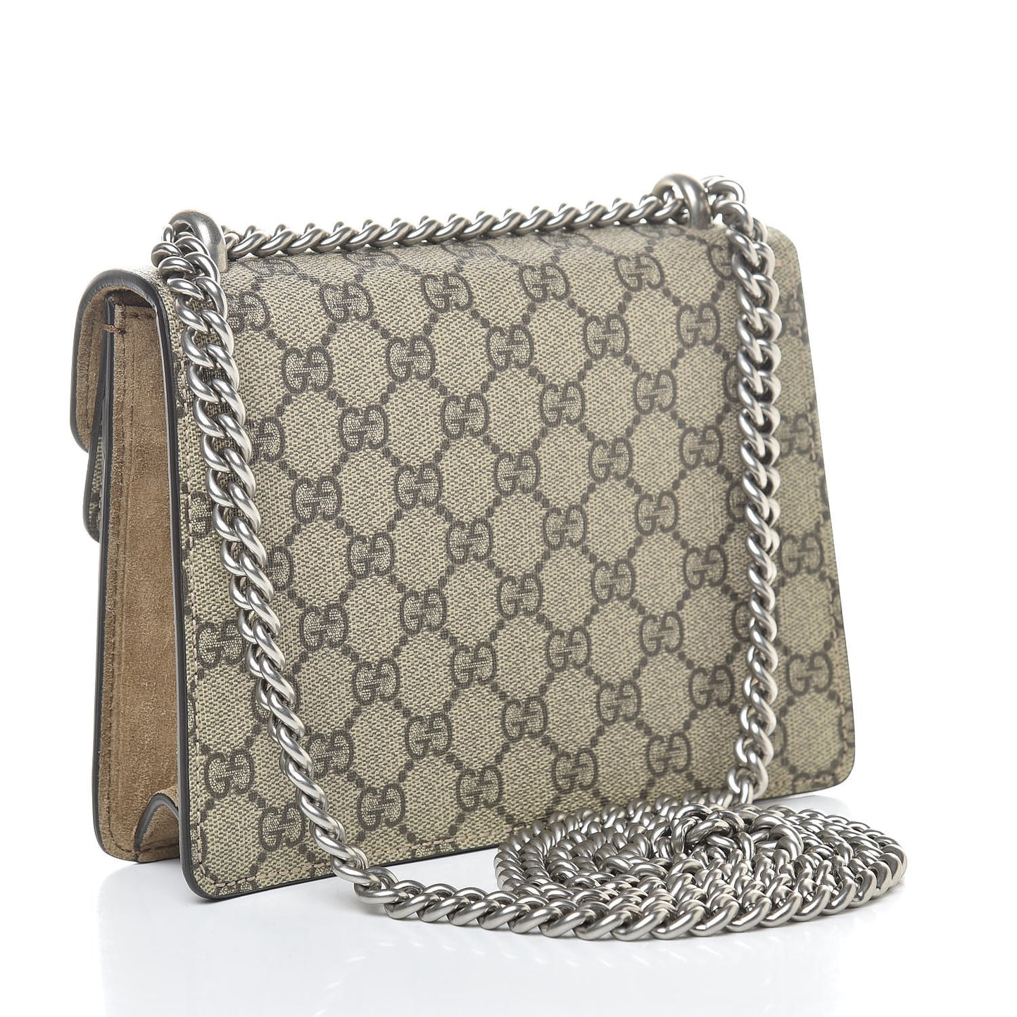 GG Supreme Monogram Mini Dionysus Shoulder Bag Taupe