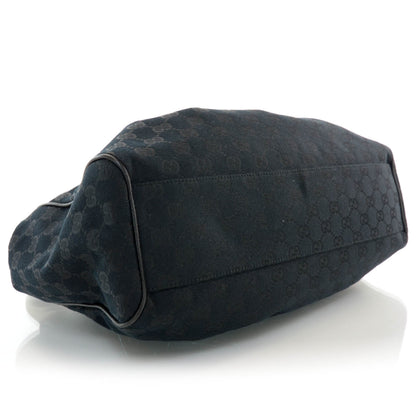 Gucci Monogram Medium Sukey Tote Black 4 of 8