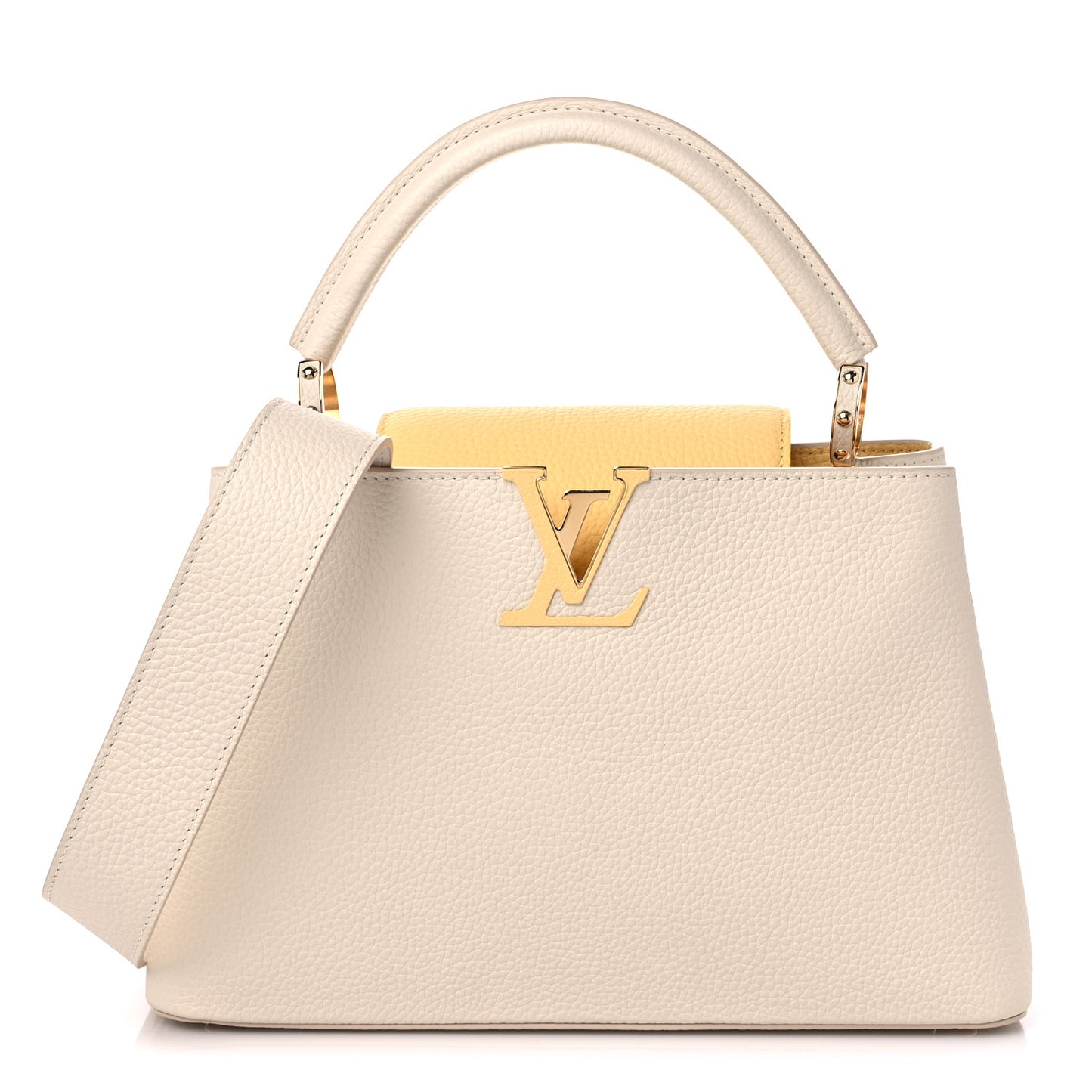 Taurillon Capucines MM Cream