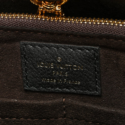 Louis Vuitton Calfskin Monogram Kimono Tote Black 7 of 9
