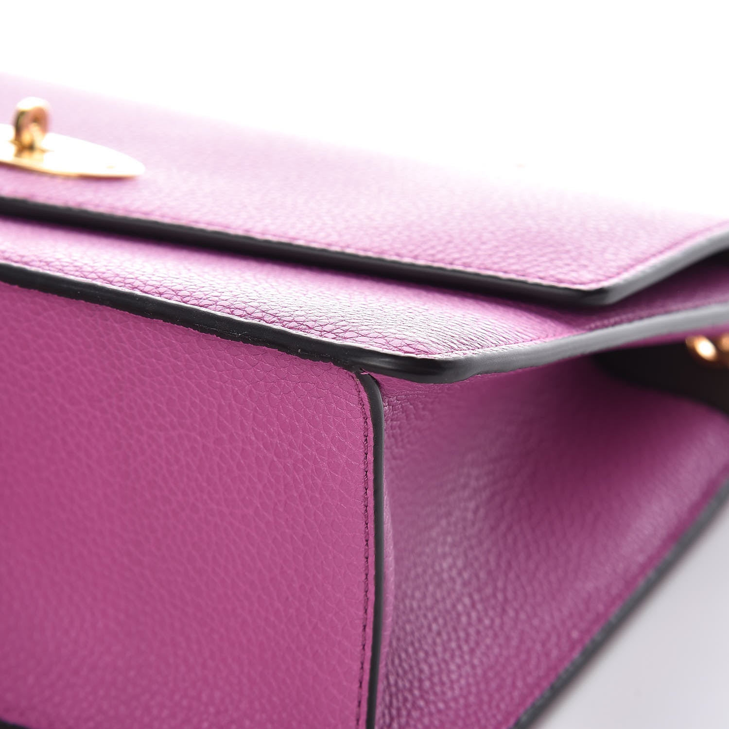 Mulberry Small Classic Grain Calfskin Medium Darley Orchid 8 of 10