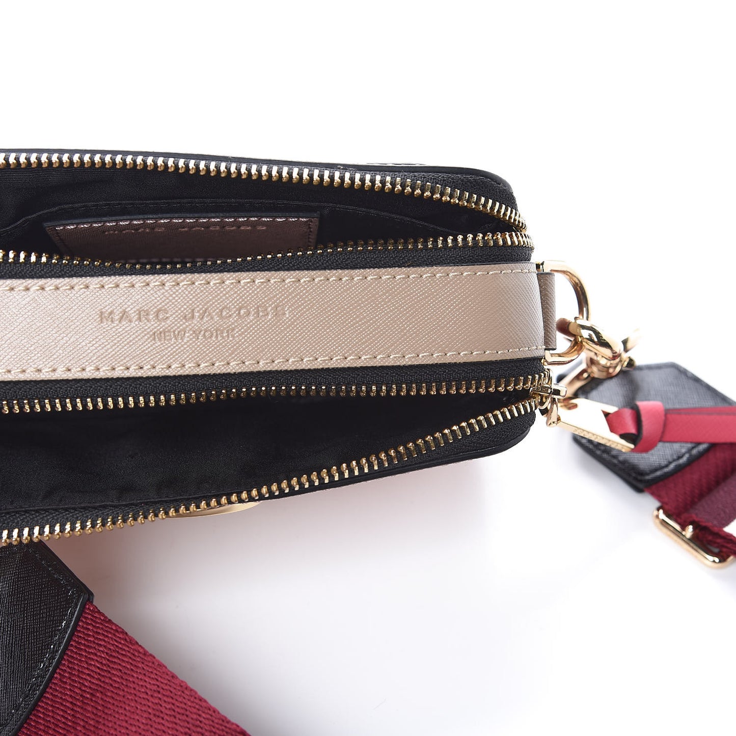 Saffiano Small Snapshot Camera Bag Rose Multicolor