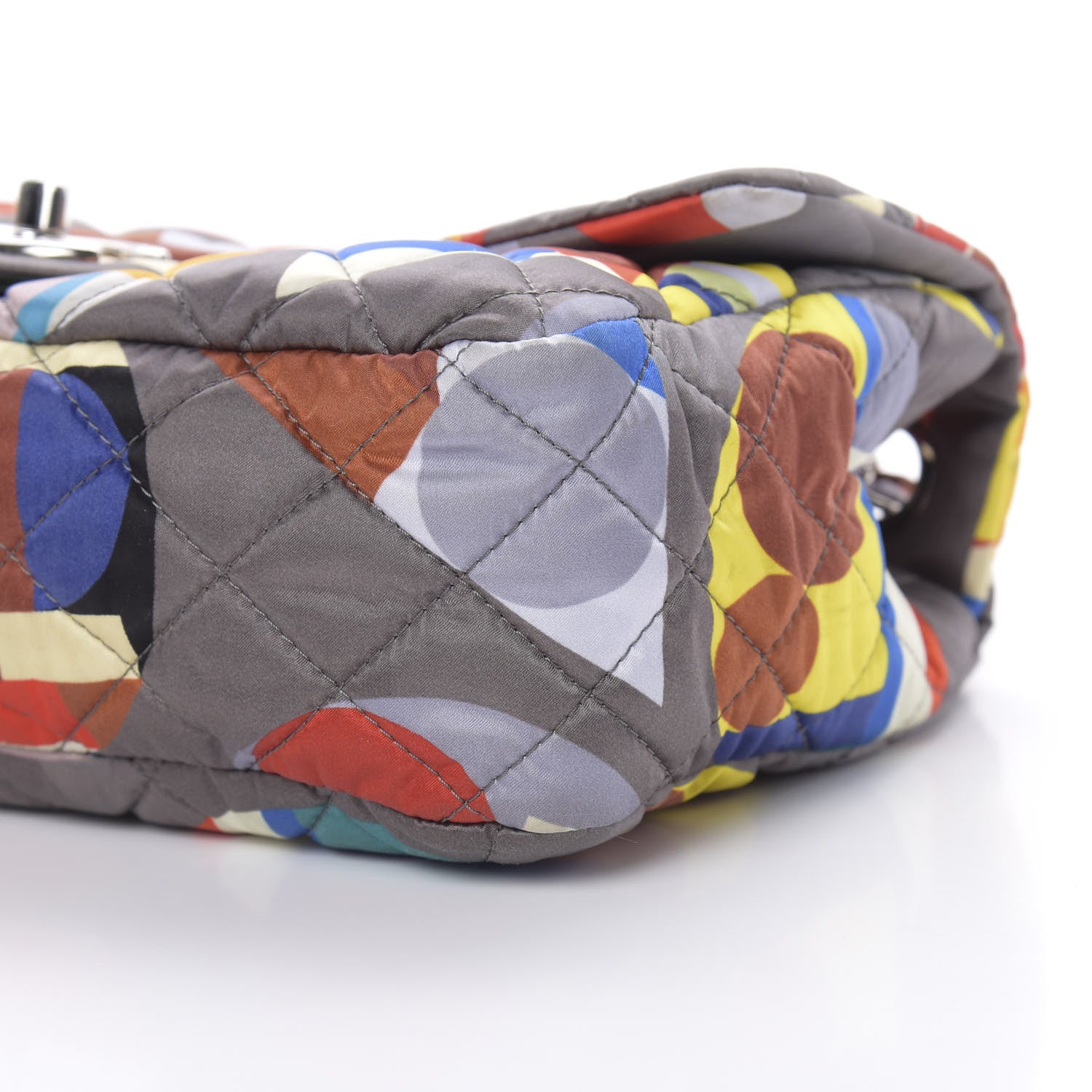Chanel Nylon Printed Small Coco Color Flap Multicolor 10 of 10