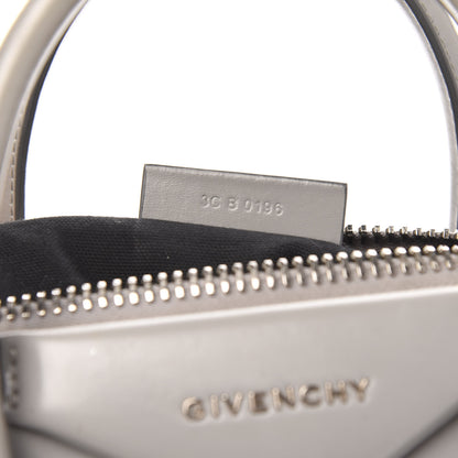 Givenchy Shiny Lord Calfskin Small Antigona Pearl Grey 7 of 14