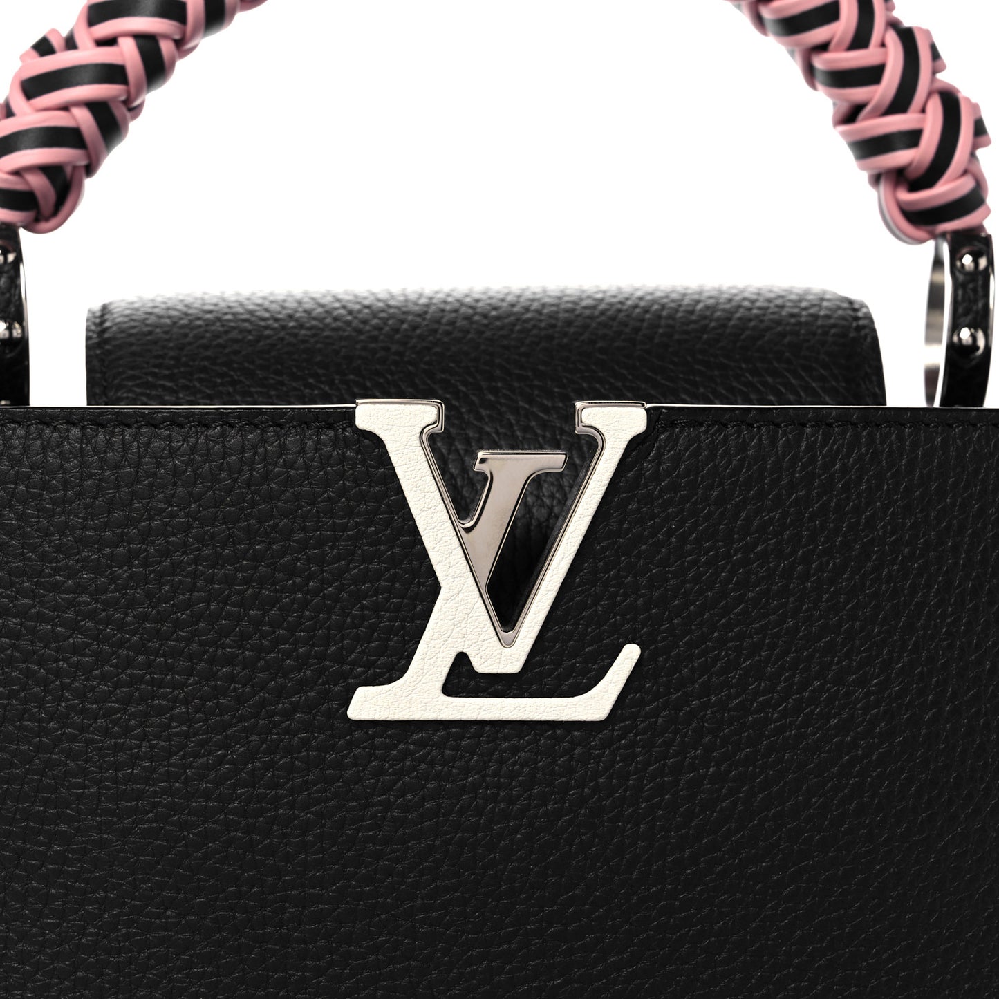 Taurillon Braided Capucines BB Black