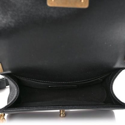 Chanel Caviar Quilted Small Boy Flap Black 5 of 12