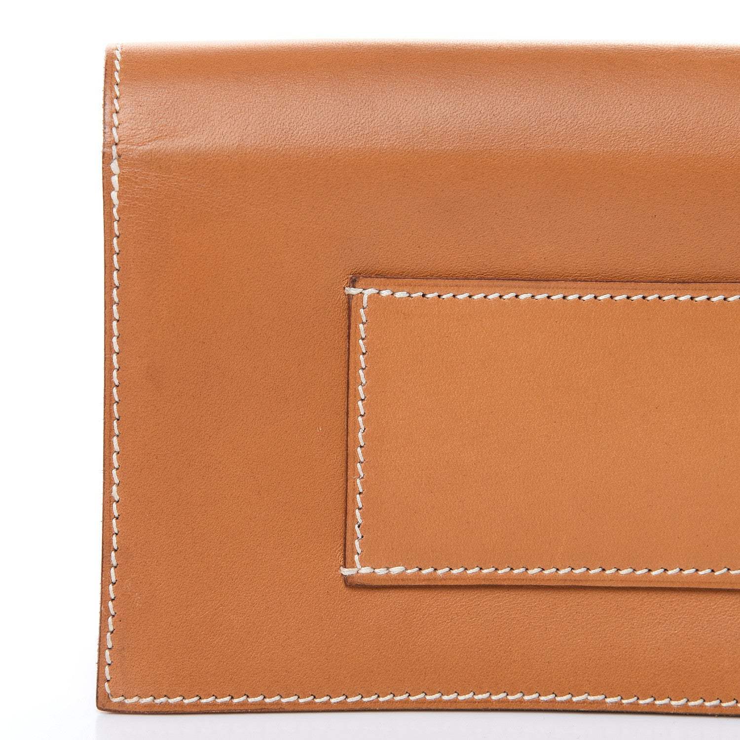 Hermes Vache Natural Waist Bag Clutch 10 of 13
