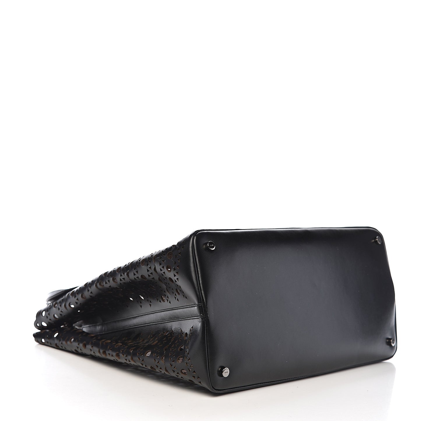 Lux Calfskin Vienne Wave 32 Bag Black