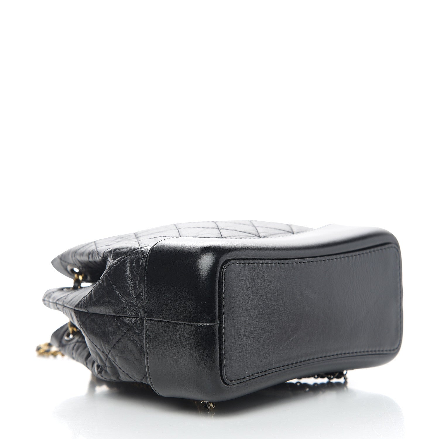 Chanel Aged Calfskin Quilted Small Gabrielle Backpack Black 3 of 10