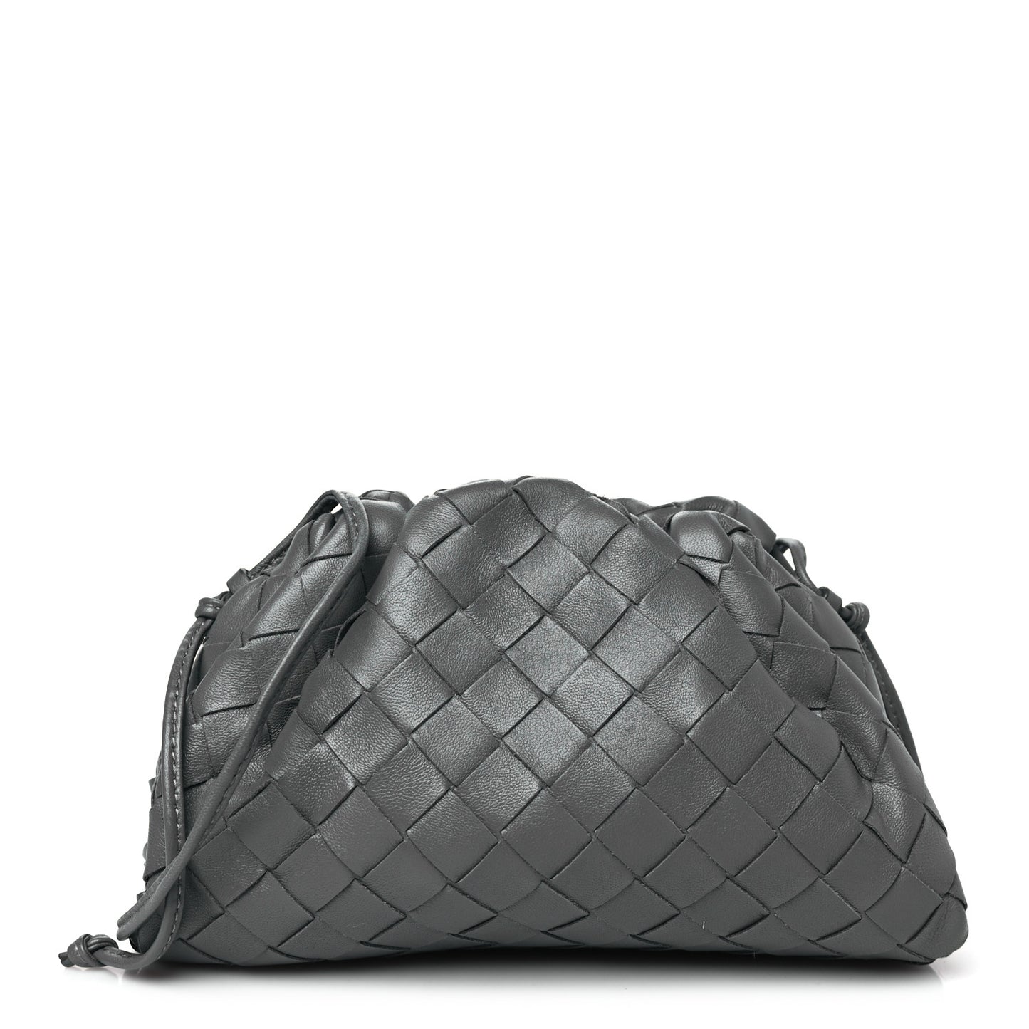 Nappa Intrecciato The Mini Pouch Thunder
