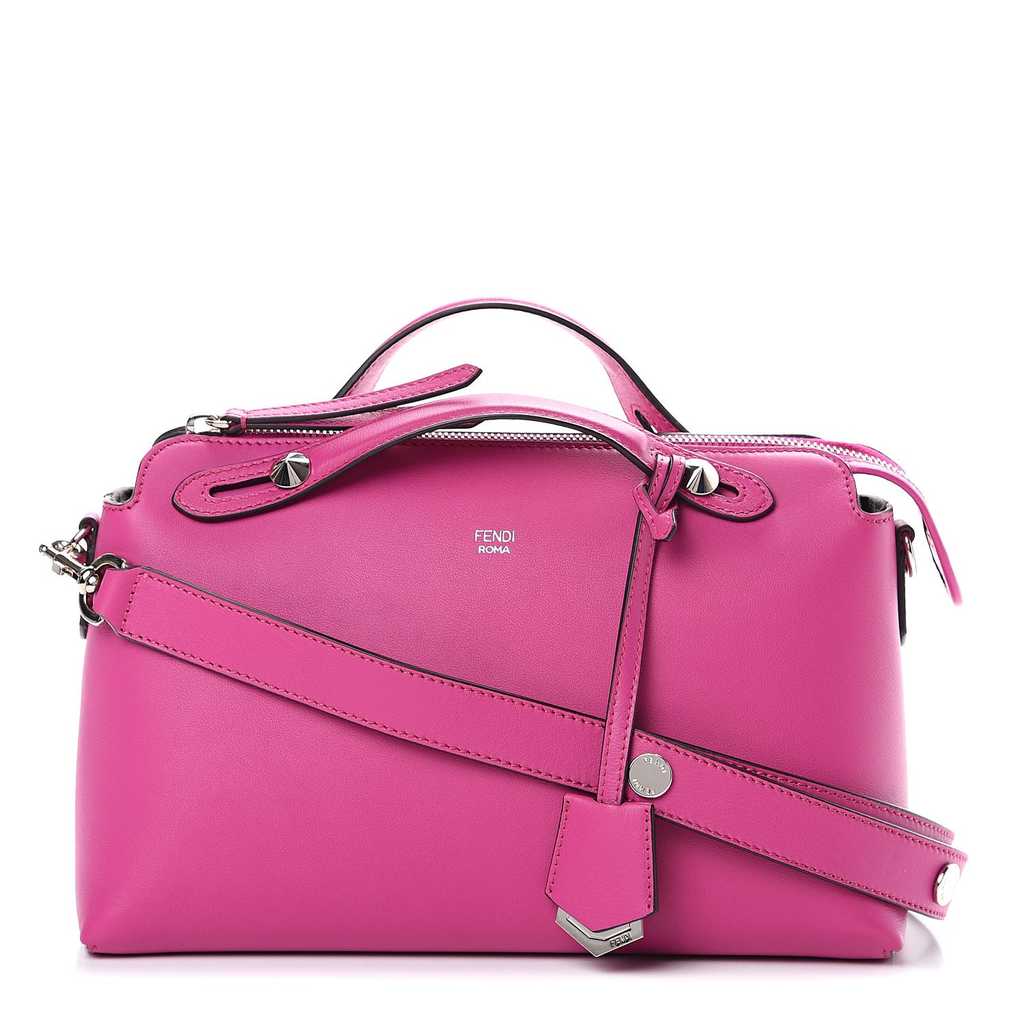 Vitello Dolce Medium By The Way Boston Bag Magenta