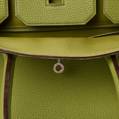 Hermes Togo Birkin 35 Vert Anis 35 of 53