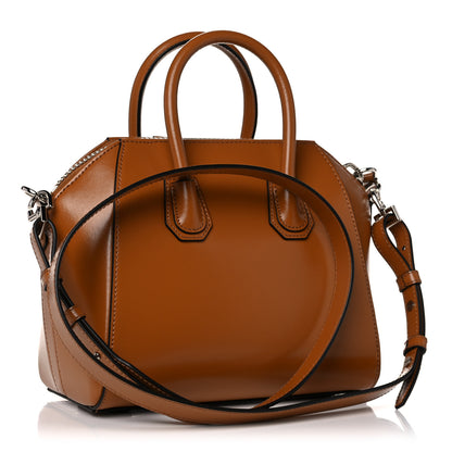 Givenchy Shiny Lord Calfskin Mini Antigona Camel 3 of 10