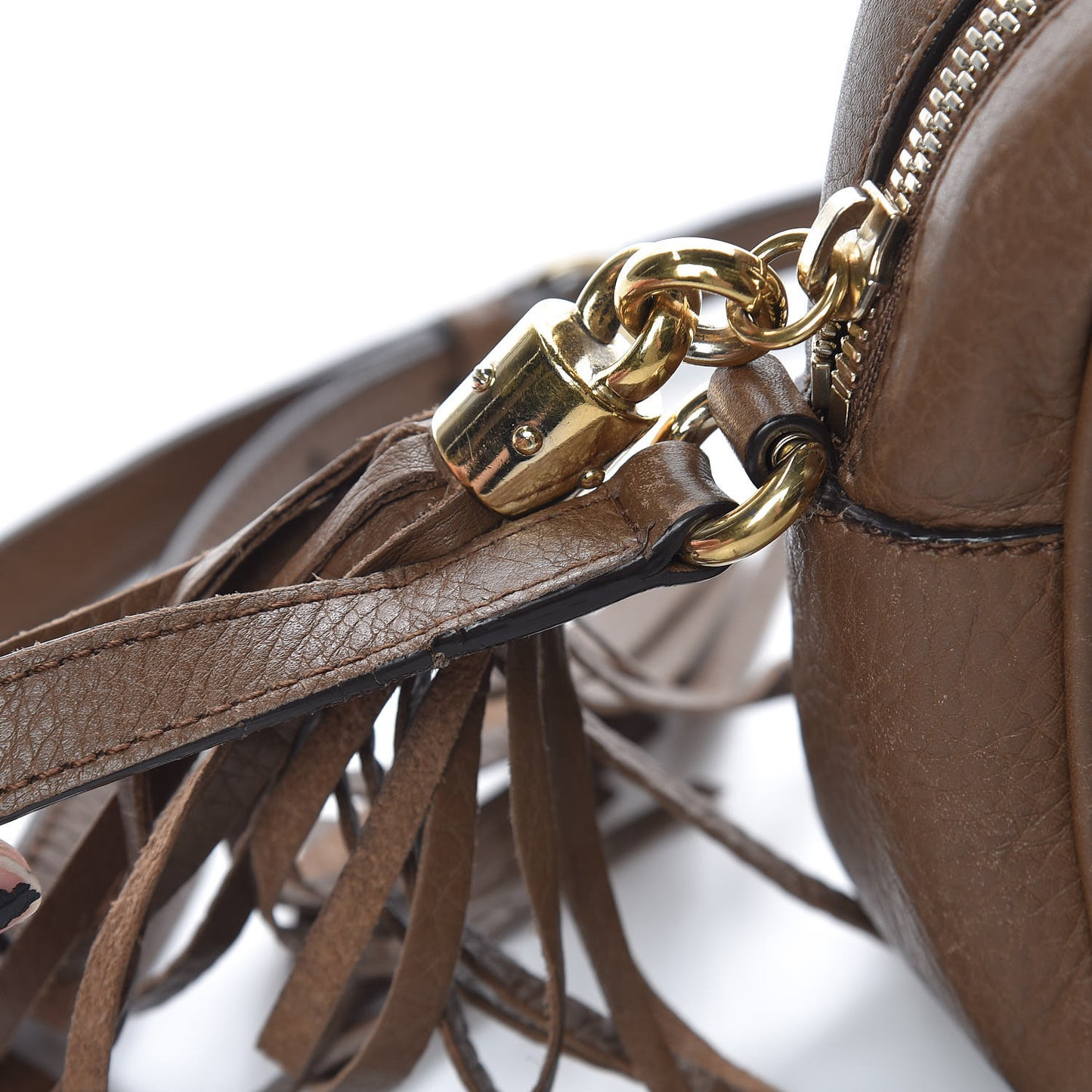 Cellarius Calfskin Small Soho Disco Bag Acero