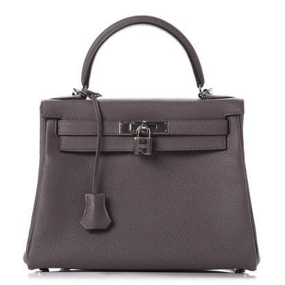 Hermes Togo Kelly Retourne 28 Etain 1 of 35