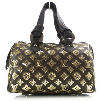 Louis Vuitton Monogram Sequins Eclipse Speedy 28 Gold 1 of 8
