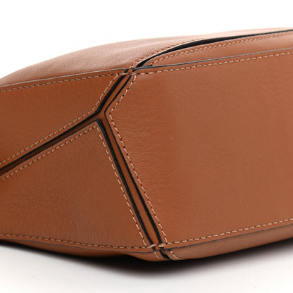 Loewe Calfskin Mini Puzzle Bag Tan 8 of 9