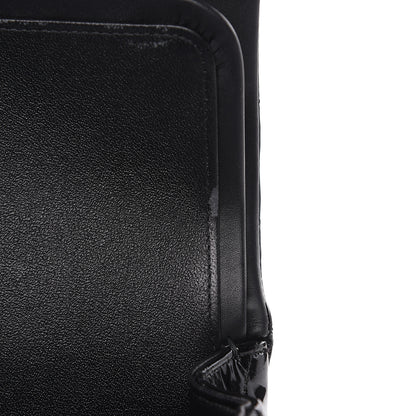 Chanel Patent Quilted Medium Double Flap Black 14 of 14