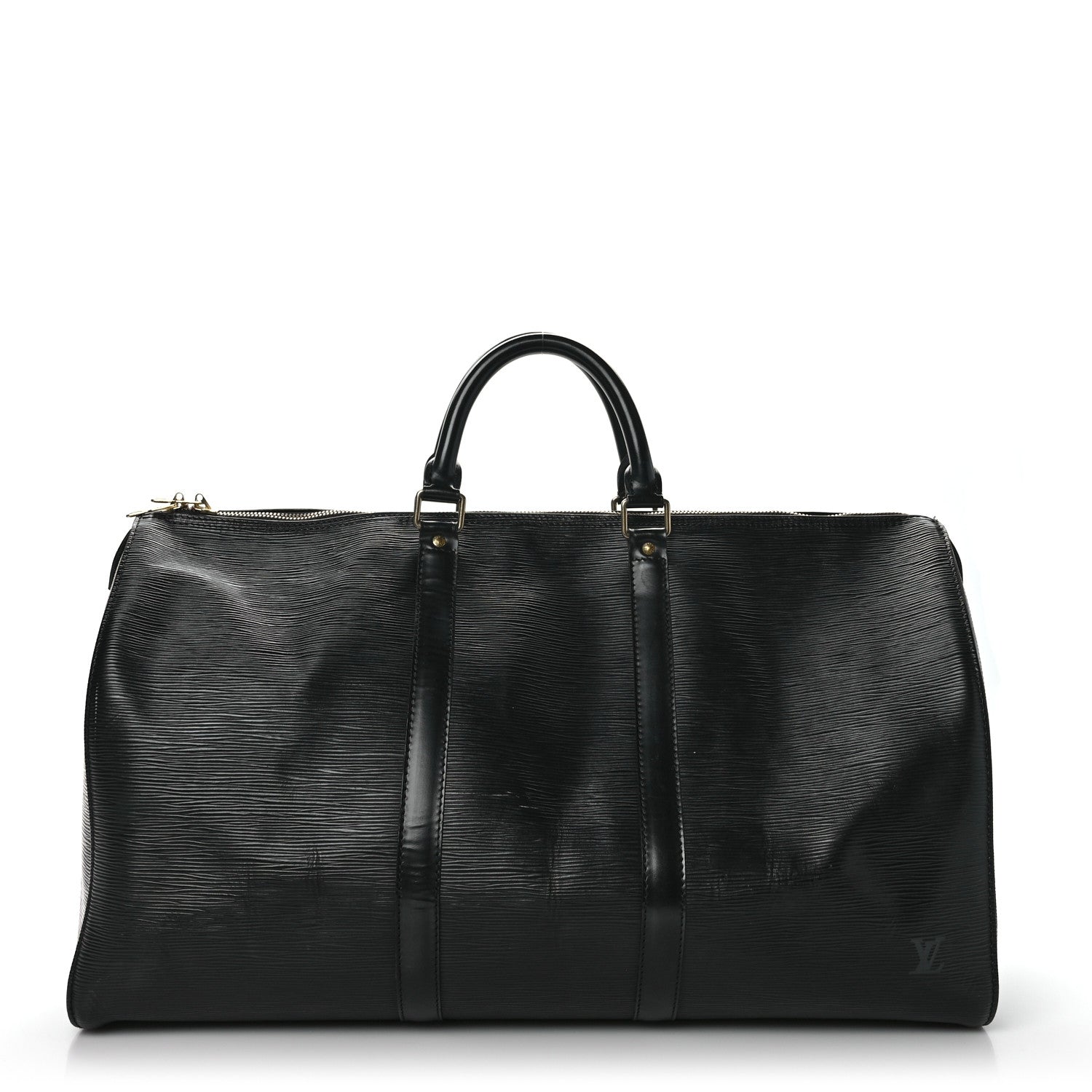 Louis Vuitton Epi Keepall 50 Black 1 of 12