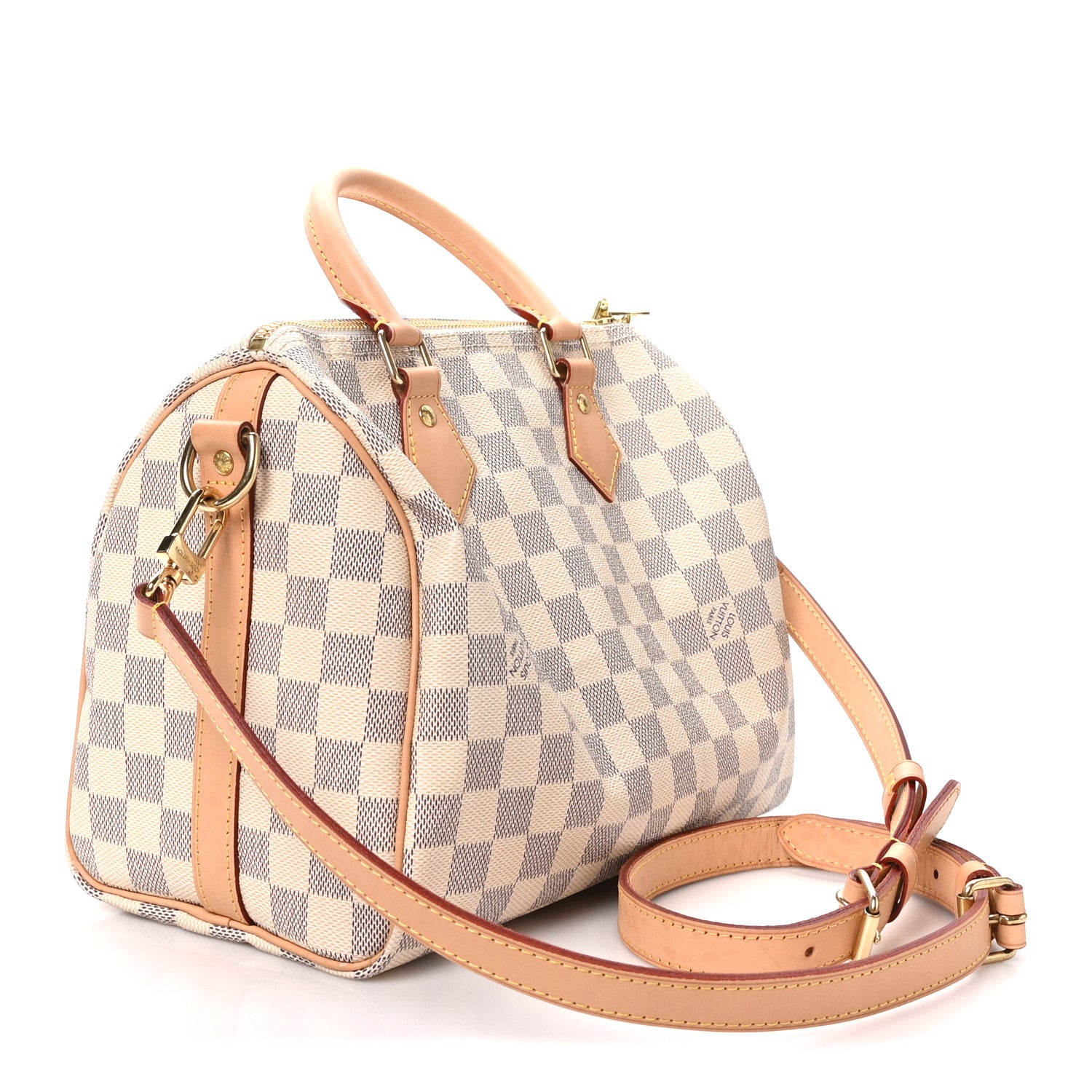 Louis Vuitton Damier Azur Speedy Bandouliere 25 3 of 9