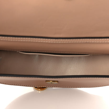 Chloe Calfskin Small Nile Bracelet Minaudiere Bag Biscotti Beige 5 of 12