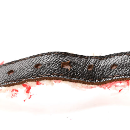 Chanel Glittered Tweed Grosgrain Cap Toe Slingback Pumps 38.5 Ecru Pink Red Black 9 of 11