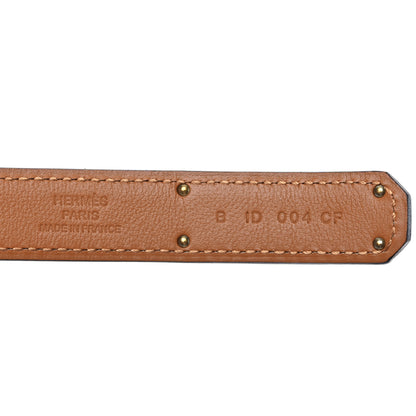 Hermes Epsom Kelly Belt White 3 of 4