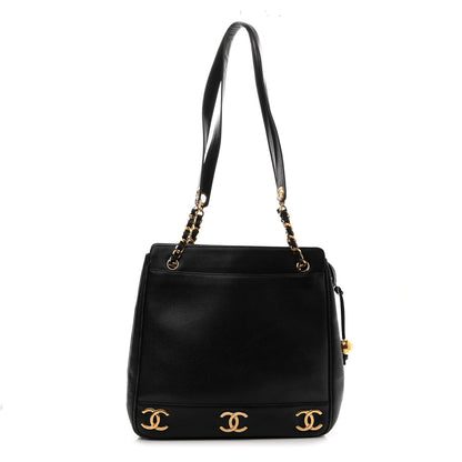 Chanel Caviar CC Shoulder Bag Black 1 of 10