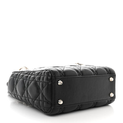 Christian Dior Lambskin Cannage Mini Lady Dior Black 4 of 11