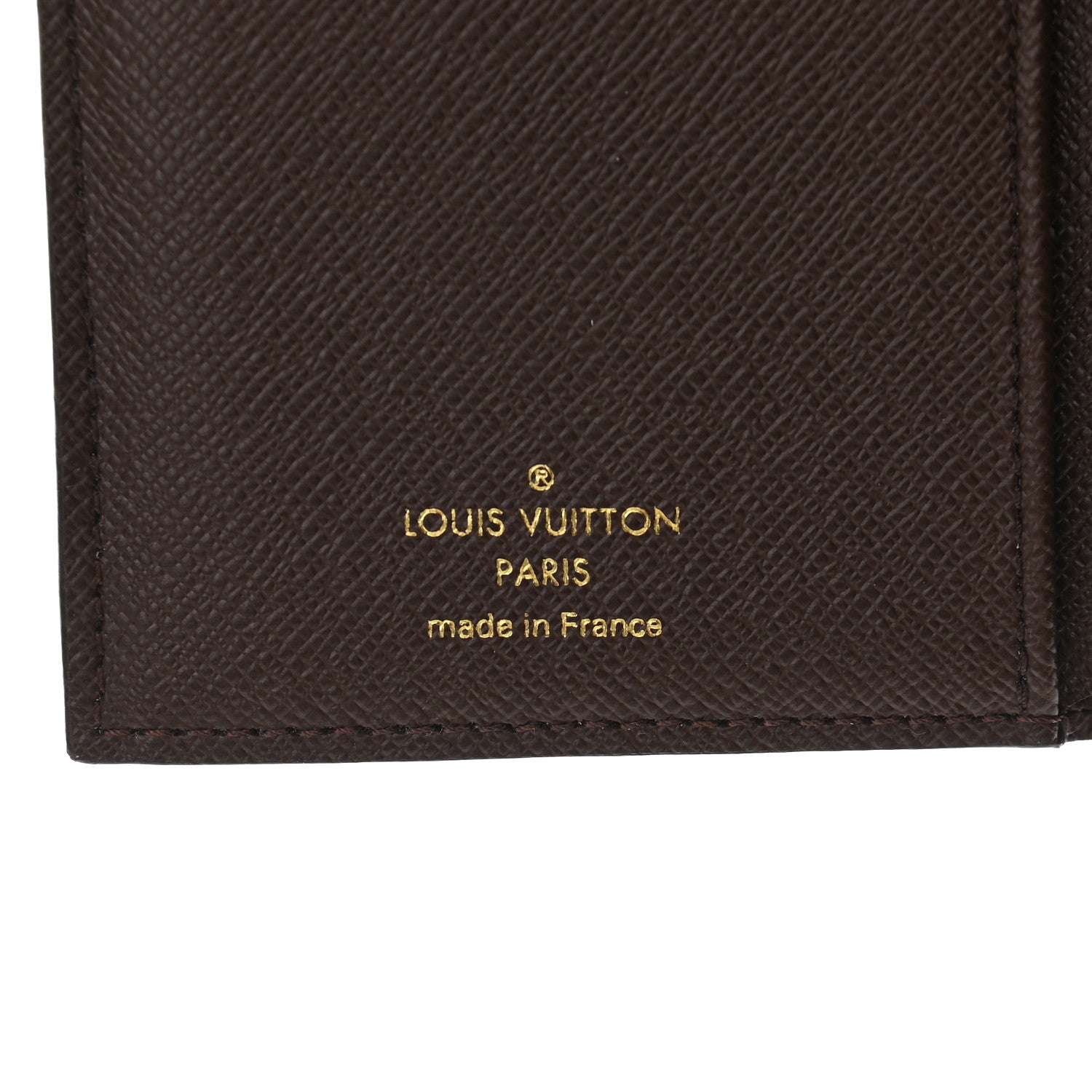 Louis Vuitton Damier Ebene Normandy Compact Wallet Rose Ballerine 6 of 11