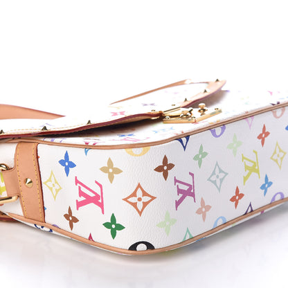 Louis Vuitton Monogram Multicolor Sologne White 7 of 8