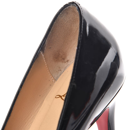 Christian Louboutin Patent New Simple 120 Pumps 37.5 Black 12 of 14