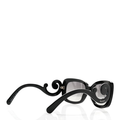 Prada Acetate Baroque Sunglasses SPR 27O Black 4 of 7