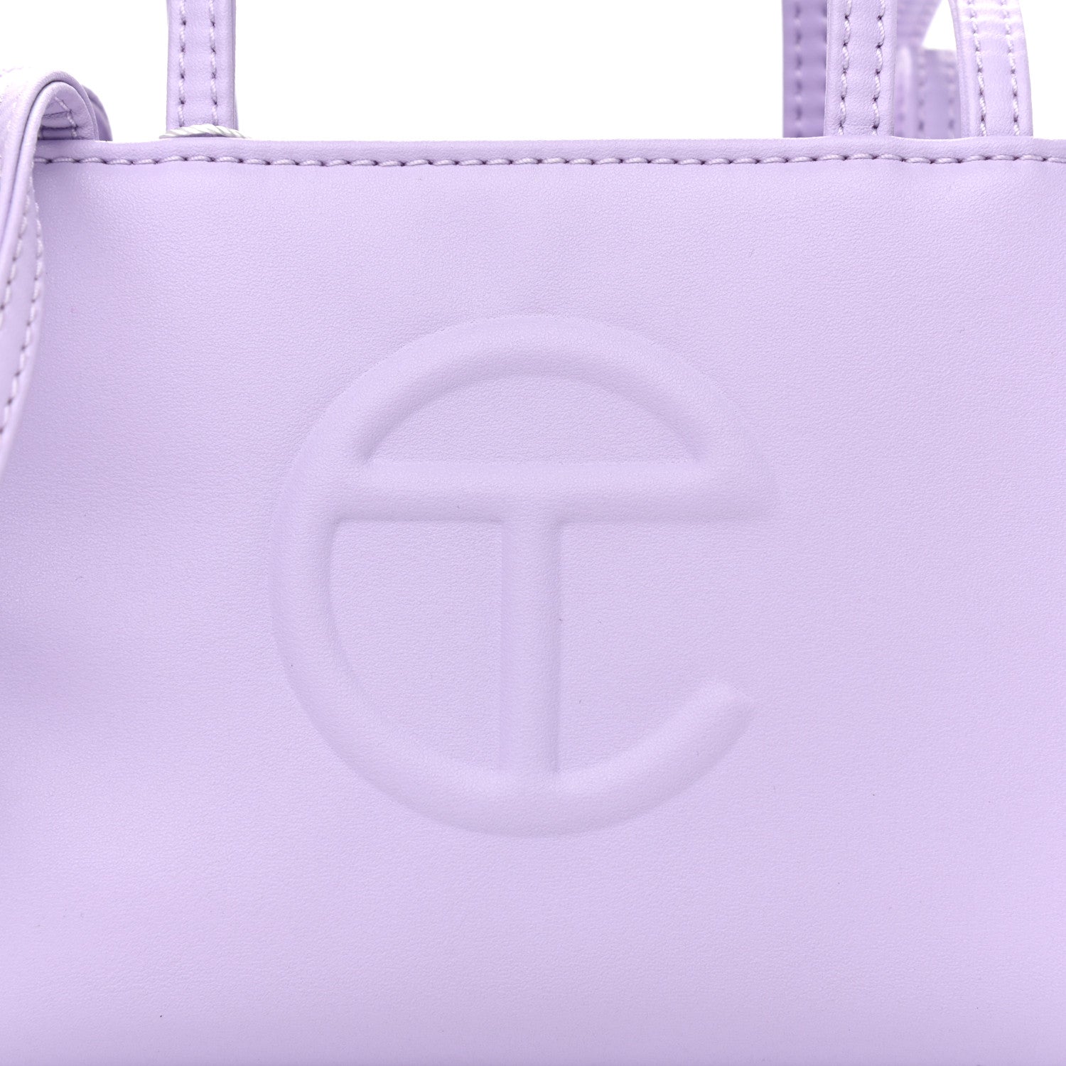 Telfar Vegan Leather Small Shopping Bag Lavender 8 of 11