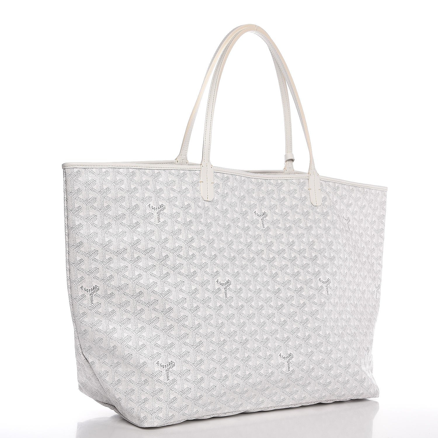 Goyard Goyardine Saint Louis GM White 3 of 11