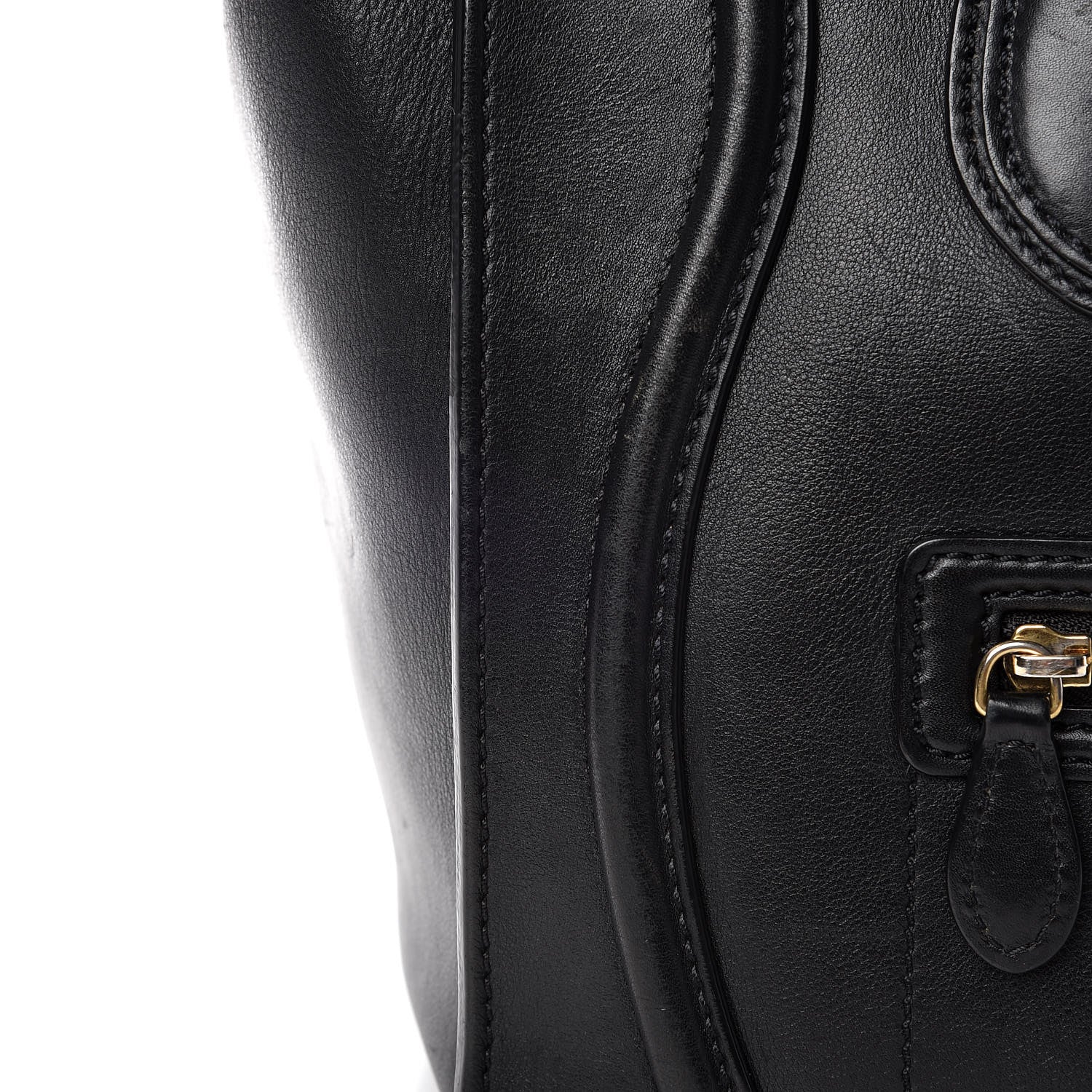 Celine Smooth Calfskin Mini Luggage Black 15 of 30