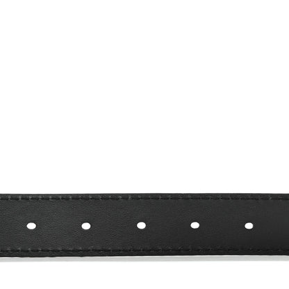 Christian Dior Calfskin D Fence Belt 80 32 Black 5 of 6