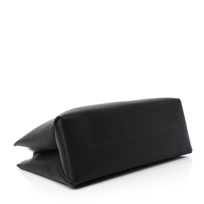 Louis Vuitton Grained Calfskin Lockme Shopper Black 4 of 12