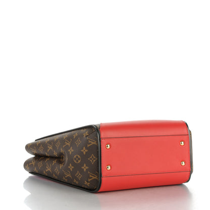 Louis Vuitton Calfskin Monogram Kimono Tote Cherry 4 of 7