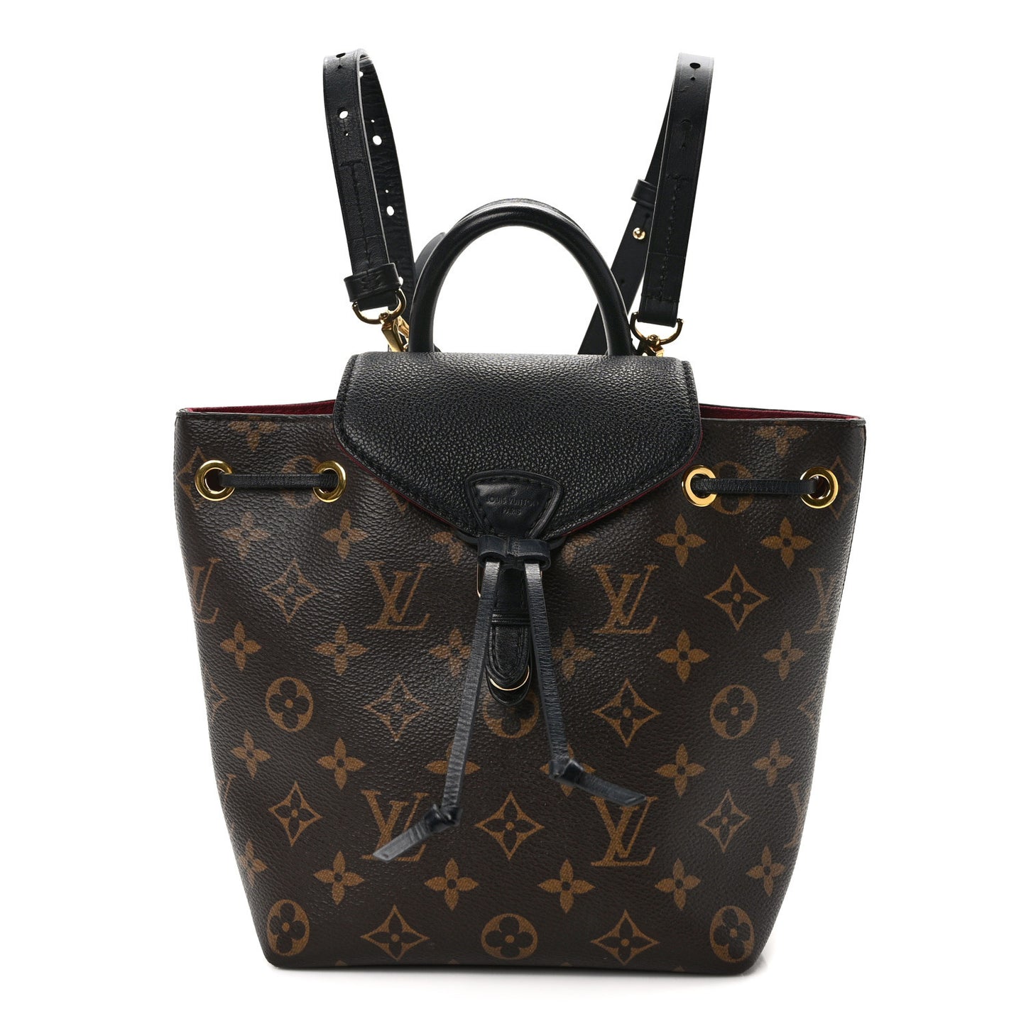 Monogram BB Montsouris NM Backpack Black